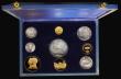 London Coins : A188 : Lot 868 : Iran Proof Set 1971 (SH 1350) a 9-coin set 2500th Anniversary of the Persian Empire KM#PS2 comprisin...