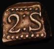 London Coins : A189 : Lot 1090 : Netherlands East Indies - Java Two Stuivers 'Bonk' 1810 KM#224, 8.82 grammes, Fine with he...