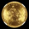 London Coins : A189 : Lot 1119 : Russia Gold Ten Roubles (Chervonetz) 1976 KM#85 in an NGC holder and graded MS66, comes with Royal M...