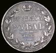 London Coins : A189 : Lot 1126 : Russia Rouble 1832 CПБ HГ C#168.1 Good Fine