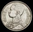 London Coins : A189 : Lot 1194 : Thailand Quarter Baht (25 Satang) BE2472 (1929) Y#48 GVF with some edge nicks
