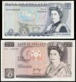 London Coins : A189 : Lot 130 : Ten Pounds Page Florence Nightingale B331 issued 1975, replacement M17 275775 EF along with Five Pou...