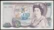 London Coins : A189 : Lot 142 : Twenty Pounds Somerset William Shakespeare 1984 B351 early prefix 02A 148301 Unc