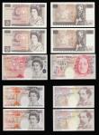 London Coins : A189 : Lot 151 : Kentfield in high grade Fifty Pounds Houblon column sort B377cs L06 960494. Ten Pounds Florence Nigh...