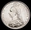 London Coins : A189 : Lot 2024 : Sixpence 1890 ESC 1758, Bull 3280, Davies 1167A, dies 2A, Obverse: No panel at base of truncation, R...