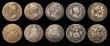 London Coins : A189 : Lot 2268 : Farthings (10) 1672 Peck 519 Near Fine with some corrosion and verdigris, 1675 R over O in CAROLO, u...