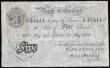 London Coins : A189 : Lot 25 : Five Pounds Harvey white B209a dated 24 May 1919 prefix 50/H, VF with some light brown discolouratio...