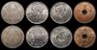 London Coins : A189 : Lot 2513 : World (8) Germany - Weimar Republic Ten Reichspfennigs 1936G KM#40 Lustrous UNC, Denmark (2) Ten Ore...