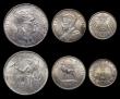 London Coins : A189 : Lot 2526 : World in high grade (6) Palestine Ten Mils 1942 KM#4 Toned UNC with a small spot, Southern Rhodesia ...
