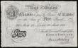 London Coins : A189 : Lot 26 : Five Pounds Harvey white B209a dated 29 March 1923 183/D 31399, VF