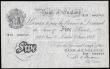London Coins : A189 : Lot 66 : Five Pounds Beale white B270 dated 8 June 1949 prefix N57 Pick344, Unc or near so