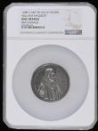 London Coins : A189 : Lot 739 : Archbishop Sancroft and the Bishops 1688 (Struck) by G. Bower, Obverse: Bust facing right wearing a ...
