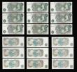 London Coins : A189 : Lot 88 : One Pound Fforde 1960 B301 and B305 (14) AU-Unc most in Unc and includes consecutive runs along with...