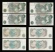 London Coins : A189 : Lot 91 : Replacements One Pound Fforde B304 issued 1967 very first run replacement M29N 0646078 VF with some ...