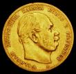 London Coins : A189 : Lot 986 : German States - Prussia Ten Marks Gold 1872A KM#502 Fine