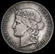 London Coins : A190 : Lot 1438 : Switzerland 5 Francs 1890 B KM#34 VF obverse surfaces slightly mottled