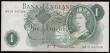 London Coins : A191 : Lot 120 : One Pound Page B323 MW19 447306 scarce last run replacement, issued 1970, UNC