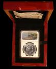 London Coins : A191 : Lot 1245 : Britannia Silver Two Pounds 2014 Mule, the obverse with the obverse intended for the Year of the Hor...