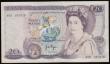 London Coins : A191 : Lot 130 : Twenty Pounds Page B328 first run A06 037876 EF