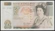 London Coins : A191 : Lot 169 : Fifty Pounds Gill 1988 B356 First Series prefix C01 AU-Unc