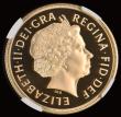 London Coins : A191 : Lot 2209 : Two Pounds 2005 Modern St. George S.SD6 Gold Proof in an NGC holder and graded PF70 Ultra Cameo 