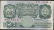 London Coins : A191 : Lot 41 : One Pound Mahon B212 issued 1928 series D17 800843, EF