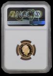 London Coins : A192 : Lot 1155 : Half Sovereign 2022 Queen Elizabeth II Platinum (70th) Jubilee Gold Proof. Reverse: Crowned Royal Ar...