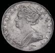 London Coins : A192 : Lot 1166 : Halfcrown 1708E with Z shaped 1 in date Bull 1382 VF with a small metal fault in the planchet betwee...