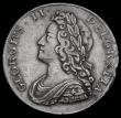 London Coins : A192 : Lot 1172 : Halfcrown 1739 Roses ESC 122, Bull 1665 VF the reverse Near EF but with some damage to the edge at 4...