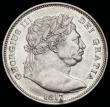 London Coins : A192 : Lot 1180 : Halfcrown 1817 Bull Head ESC 616, Bull 2090 Bright AU