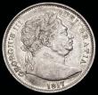 London Coins : A192 : Lot 1181 : Halfcrown 1817 Bull Head ESC 616, Bull 2090 EF