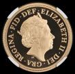 London Coins : A192 : Lot 1788 : Sovereign 2022 Queen Elizabeth II Platinum Jubilee Gold Proof S.SC12, in a NGC holder and graded PF7...