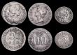London Coins : A192 : Lot 1900 : Maundy Early Milled (3) Twopence 1677, 4d 1679 and 1687/6 average VF