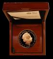 London Coins : A192 : Lot 273 : Five Pound Crown 2020 250th Anniversary of the Birth of William Wordsworth Gold Proof, Obverse: Bust...
