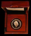 London Coins : A192 : Lot 327 : Sovereign 2022 Queen Elizabeth II Platinum (70th) Jubilee Gold Proof Reverse: Crowned Royal Arms wit...