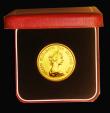 London Coins : A192 : Lot 350 : Hong Kong $1000 1976 Year of the Dragon KM#40 Gold BU in the red case of issue with certificate