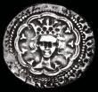 London Coins : A192 : Lot 841 : Halfgroat Henry V Type C, Broken Annulet to left of crown S.1771, 1.86 grammes,  bright Fine/NVF wit...