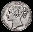 London Coins : A192 : Lot 931 : Crown 1844 Star Stops on edge ESC 280, Bull 2561 VF with some contact marks obverse