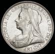 London Coins : A192 : Lot 950 : Crown 1895 LIX ESC 309, Bull 2599 EF