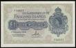 London Coins : A193 : Lot 108 : Falkland Islands 1 Pound 1.1.1982 Pick 8e Unc