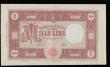 London Coins : A193 : Lot 130 : Italy 1000 Lire 1947 issue, Signatures Einaudi and Urbini, Pick 81a Good VF