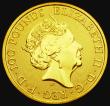 London Coins : A193 : Lot 1531 : One Hundred Pounds 2018 Gold One Ounce, Queen's Beasts - Unicorn of Scotland. BU with full mint...