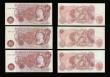 London Coins : A193 : Lot 56 : Ten Shillings Fforde B310 issued 1967 very last run D38N (5) Unc (1), GEF-AU (3), GVF (1)