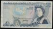 London Coins : A193 : Lot 77 : Error - Five Pounds Page B332  without any serial numbers printed but with a hand written S/N B90 81...