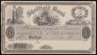 London Coins : A193 : Lot 85 : Sheffield Bank Five Pounds 18xx Trial or Proof black and grey on white AU with some light stains has...