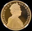 London Coins : A194 : Lot 1191 : Five Pounds 2012 Diamond Jubilee Gold Proof NGC PF69 ULTRA CAMEO desirable thus