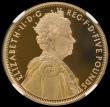 London Coins : A194 : Lot 1192 : Five Pounds 2012 Queen Elizabeth II Diamond Jubilee Gold Proof S.SE12, in an NGC holder and graded P...