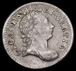 London Coins : A194 : Lot 1421 : Maundy Threepence 1765 ESC 2035 Good Fine/Fine, with grey tone, the 5 in the date with traces of an ...