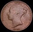 London Coins : A194 : Lot 1435 : Penny 1843 with colon after REG (REG:) Peck 1486 VG and a key date in this series