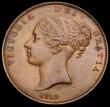 London Coins : A194 : Lot 1438 : Penny 1855 Ornamental Trident Peck 1508 UNC/AU with hints of lustre and some dark toning reverse